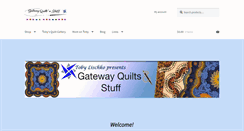 Desktop Screenshot of gatewayquiltsnstuff.com